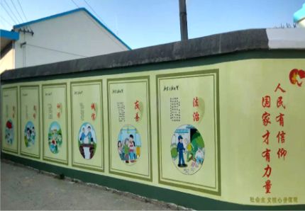 宣汉文化墙施工攻略