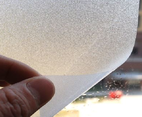 宣汉玻璃门外面粘广告用什么材料好？